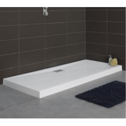 Receveur rectangle 70x90 en Biocryl Kinesurf Blanc