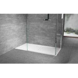 Receveur de douche CUSTOM Extraplat Blanc 100x80cm