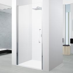 Porte pivotante YOUNG 1B 100cm Goutte d'eau Chromé