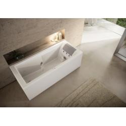 Baignoire Balneo MyWay Jacuzzi droite 170 x75 avec vidage