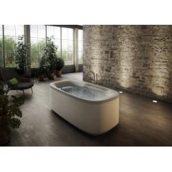 Baignoire îlot MUSE 180x90cm avec Tabliers