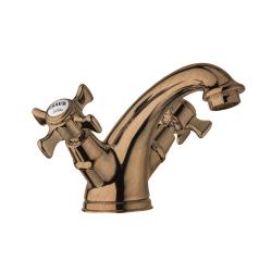Mélangeur lavabo CHAMBORD rétro Or rose brossé