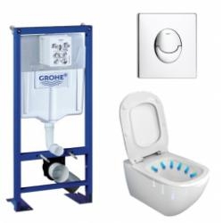 Pack Grohe Rapid SL + Cuvette Tesi AquaBlade Ideal Standard + différentes plaque 