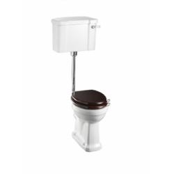 WC BURLINGTON Taille basse - Abattant Acajou