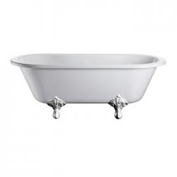 Baignoire Windsor BURLINGTON 170 cm - Pied traditionnel Chromé