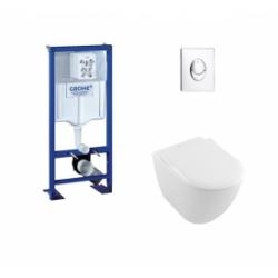 Pack Grohe Rapid SL + Cuvette Subway 2.0 Villeroy + différentes plaques 
