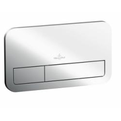 Plaque de déclenchement ViConnect E200 Villeroy et Boch - Chromé Brillant