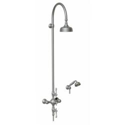 Colonne de douche thermostatique Julia Nickel brillant - HORUS