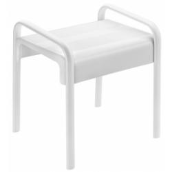 Tabouret de douche ARSIS 2 poignées Blanc