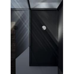  Receveur Olympic Plus Noir - Hauteur 12.5 cm - 120x70 cm