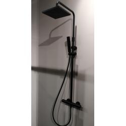Colonne de douche avec douche de tête EASY 2 Noir*
