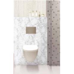 Habillage décoratif Bâti WC DECOFAST Classique Chic - Carrare