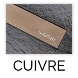Supplément Grille couleur Solid-Soft Linear Drain - Cuivre Brossé