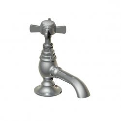 Robinet de lavabo COVENTRY - Eau Chaude - Nickel Mat