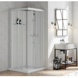 Cabine de douche BROOKLYN C90 - Portes coulissantes