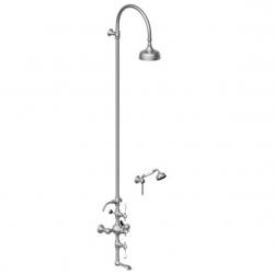 Colonne thermostatique bain/douche rétro JULIA Chromé