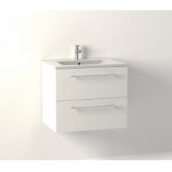 Meuble NEPTUNE Blanc 60 cm - SANS miroir