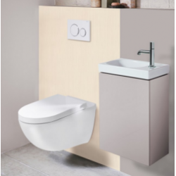 Habillage décoratif Bâti WC DECOFAST Moderne Design - Panneau mural