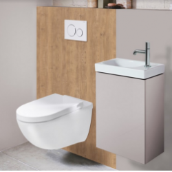 Habillage décoratif Bâti WC DECOFAST Moderne Design - Panneau mural