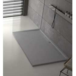 Receveur de douche CANTO LATERAL Ciment - 100x160 cm