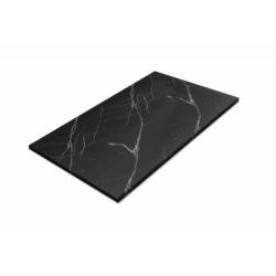 Receveur de douche MIRAGE Marbre Noir - 70x100 cm