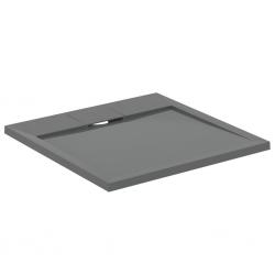 Receveur ULTRAFLAT S I.LIFE Gris béton 90x90 cm