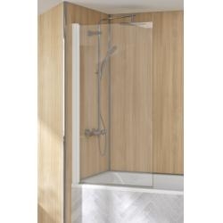 Pare-bains 1 volet pivotant SAMOA 75cm - Blanc