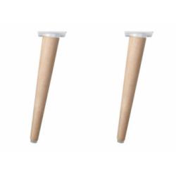 Jeu de pieds Scandi Bois H32 cm