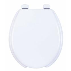 Abattant de WC TRADITION anti-contact double Blanc