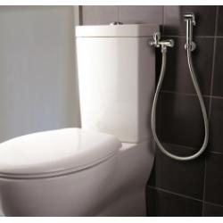 Douchette de WC avec fixation directe sur le réservoir