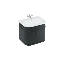 Meuble traditionnel moderne CHALFONT 65 cm Noir Mat