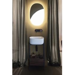 Ensemble complet DIVA console+vasque+miroir