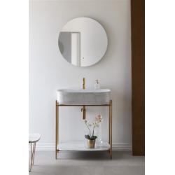 Ensemble complet DIVA console+vasque+miroir