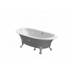 Baignoire rétro en fonte Newcast Eagle Cuve Grise