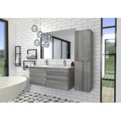 Meuble NEPTUNE Storm 120 cm avec miroir LITE