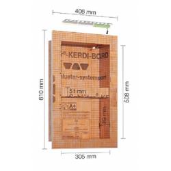 Niche encastrée rétro-éclairée Schlüter-KERDI-BOARD-NLT 305x508 mm