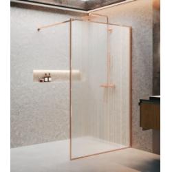 Paroi walk-in HP ART Or Rose brillant