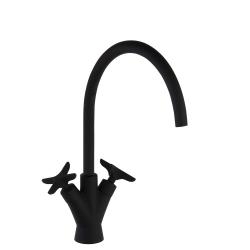 Mélangeur de lavabo ADAGIO Noir Mat - 910101NM