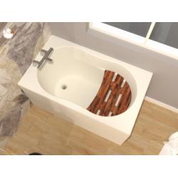 Baignoire compacte NOMADE 120x70cm