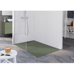 Receveur de douche VOLANO Vert Eucalyptus 90x90cm