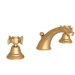 Mélangeur lavabo 3 trous CHAMBORD rétro Vieux Bronze