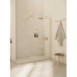 Paroi de douche fixe FADO Or
