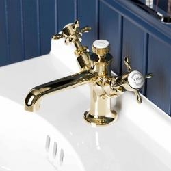 Mélangeur de lavabo rétro GUILD Gold