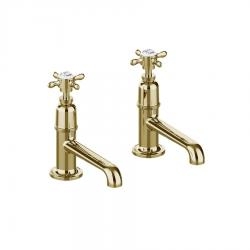 Mélangeur de lavabo rétro GUILD Gold 2 trous