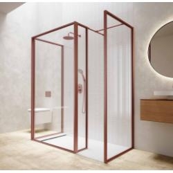 Paroi de douche d'angle NORDIC avec cadre aluminium - FN-2231