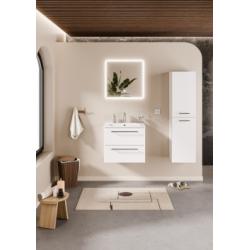 Meuble NEPTUNE Blanc - Miroir Reflet