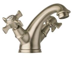 Mélangeur lavabo CHAMBORD rétro Métal Brossé - CH10877
