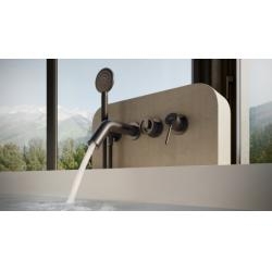 Robinetterie encastrée bain-douche SOLE Chromé