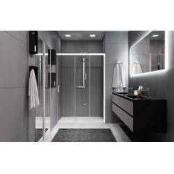 Paroi de douche 3 volets ZEPHYROS 2.0 3PH+FH