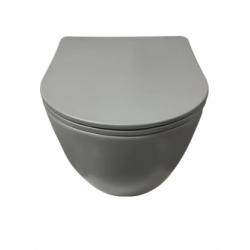 Cuvette suspendue sans bride KELOS Flush Gris Clair